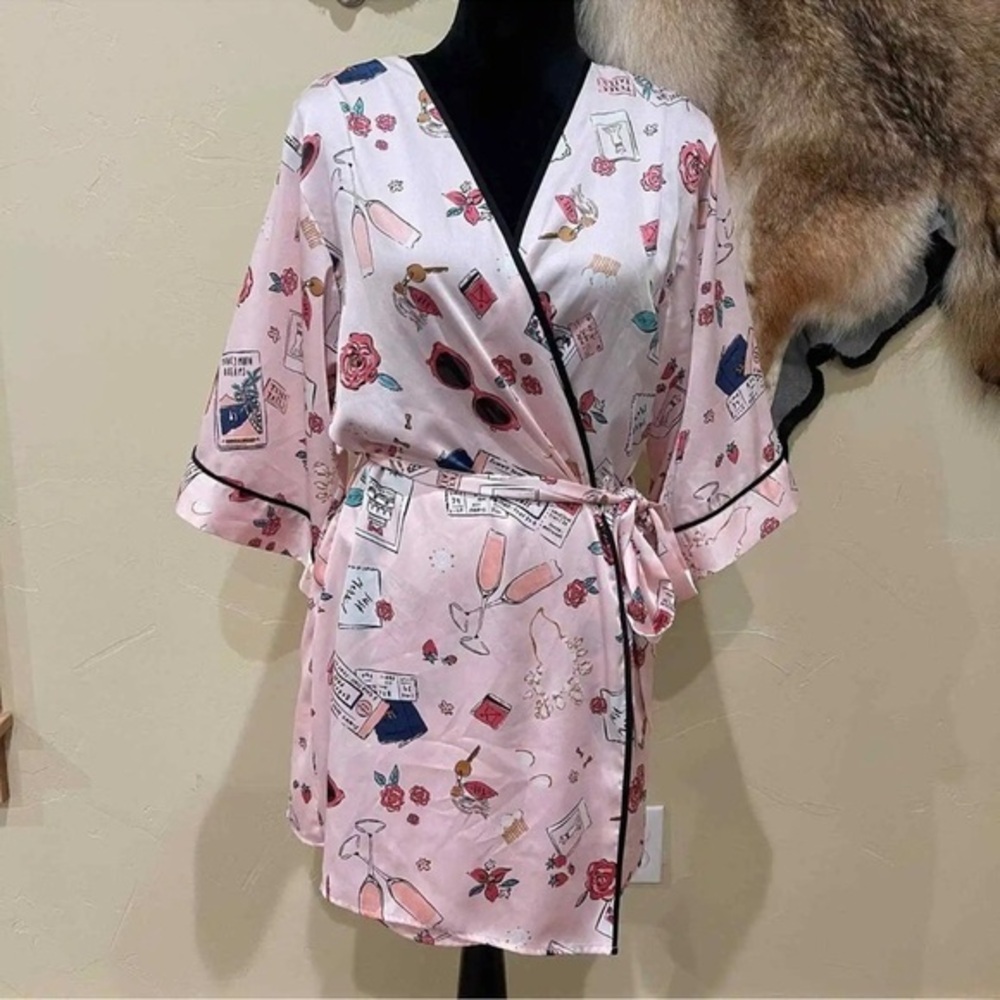 Kate Spade Short Robe Dream a Little Dream